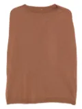 Liviana Conti Solange Knit boat-neck wool jersey - Brown