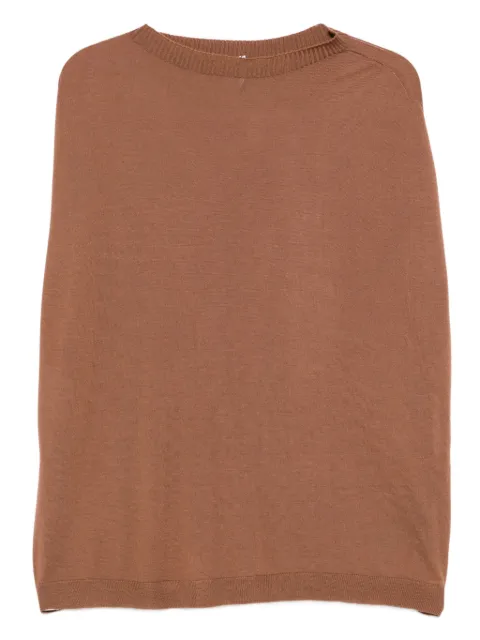 Liviana Conti Solange Knit boat-neck wool jersey