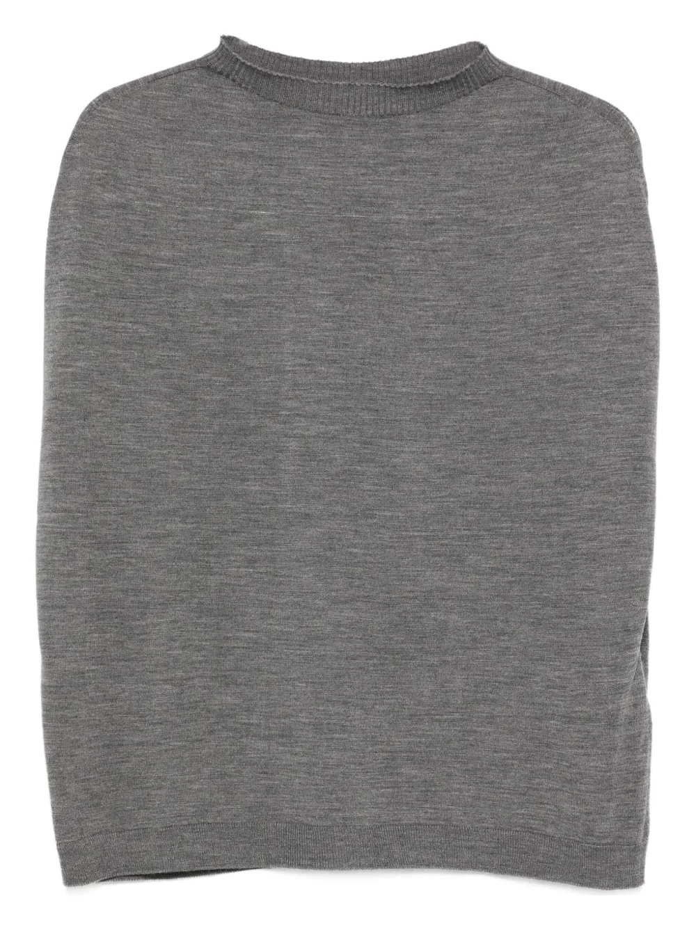 Solange round-neck wool T-shirt