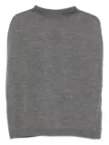 Liviana Conti Solange round-neck wool T-shirt - Grey
