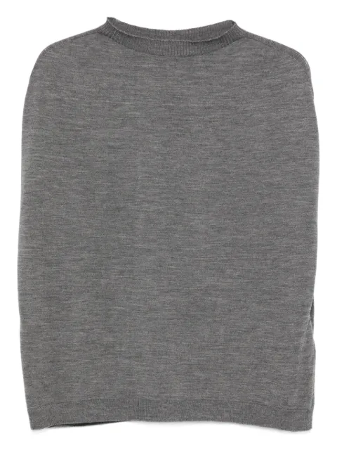 Liviana Conti Solange round-neck wool T-shirt