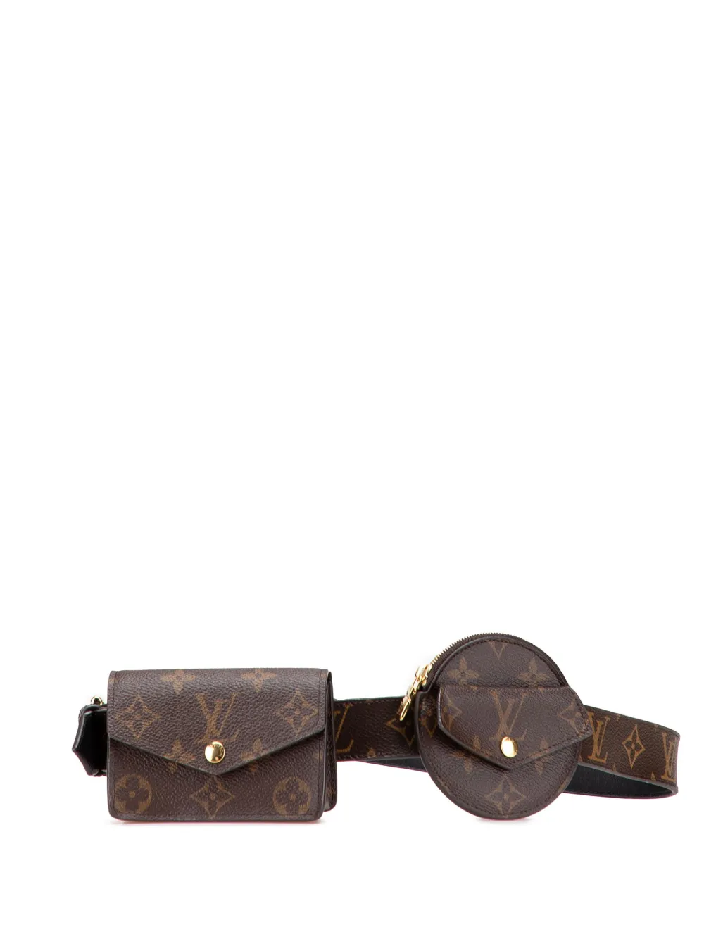 Louis Vuitton Pre-Owned 2020 Monogram Daily Multi Pocket 30mm belt bag Louis Vuitton Pre-Owned 2020 Monogram Daily Multi Pocket 30mm belt bag