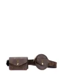 Louis Vuitton Pre-Owned 2020 Monogram Daily Multi Pocket 30mm belt bag - Brown