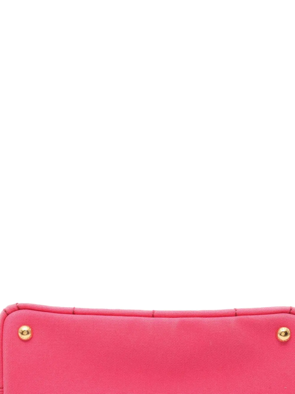 Pre-owned Prada 2013-2025 Small Canvas Canapa Logo Satchel