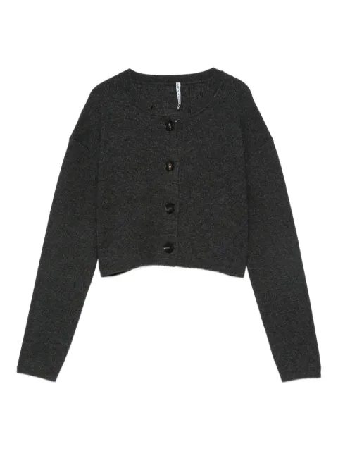 Liviana Conti Hallie button-front cropped cardigan