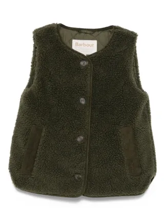 Barbour フリース ベスト | グリーン | FARFETCH JP