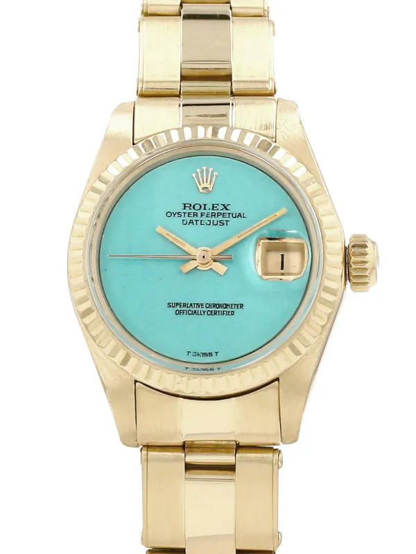 Rolex 1978 デイトジャスト 26mm | ブルー | FARFETCH JP