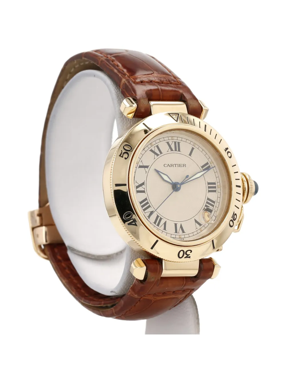 Pre-owned Cartier 1995 Pasha 36mm In Neutral