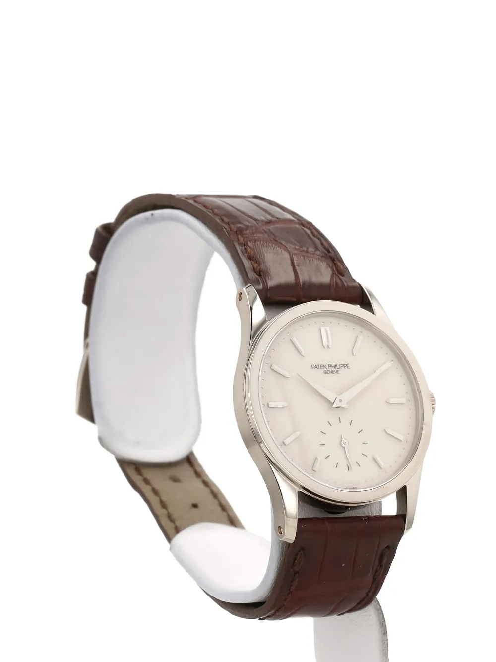 Pre-owned Patek Philippe 2009 Calatrava 38mm In Neutral