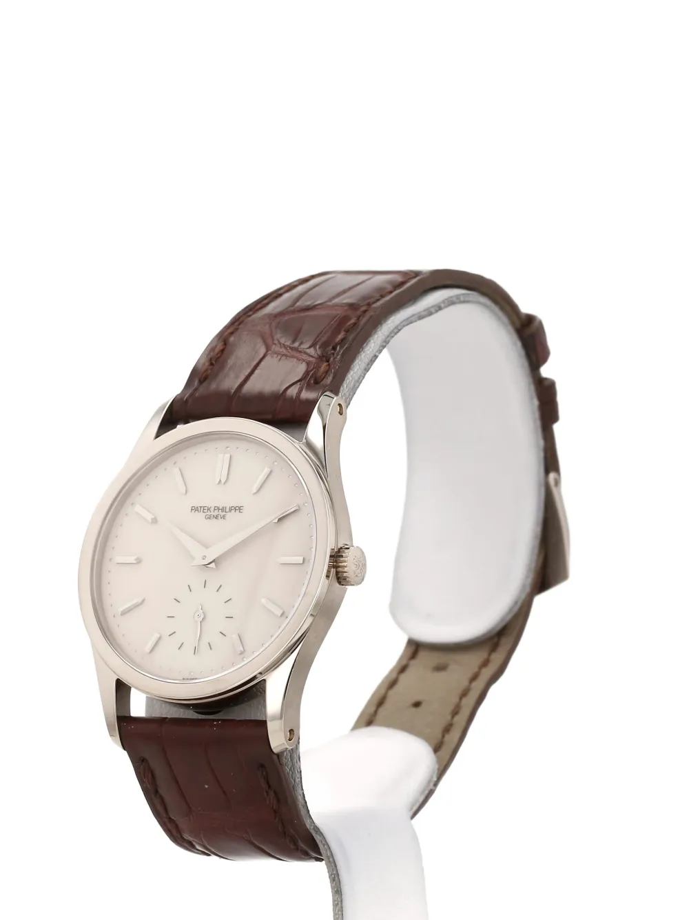 Pre-owned Patek Philippe 2009 Calatrava 38mm In Neutral