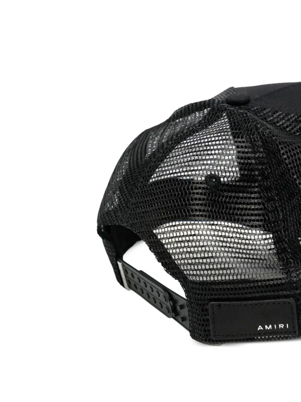 AMIRI Core truckerpet met mesh vlak en logo - Zwart