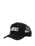 AMIRI Core logo mesh-panel trucker hat - Black