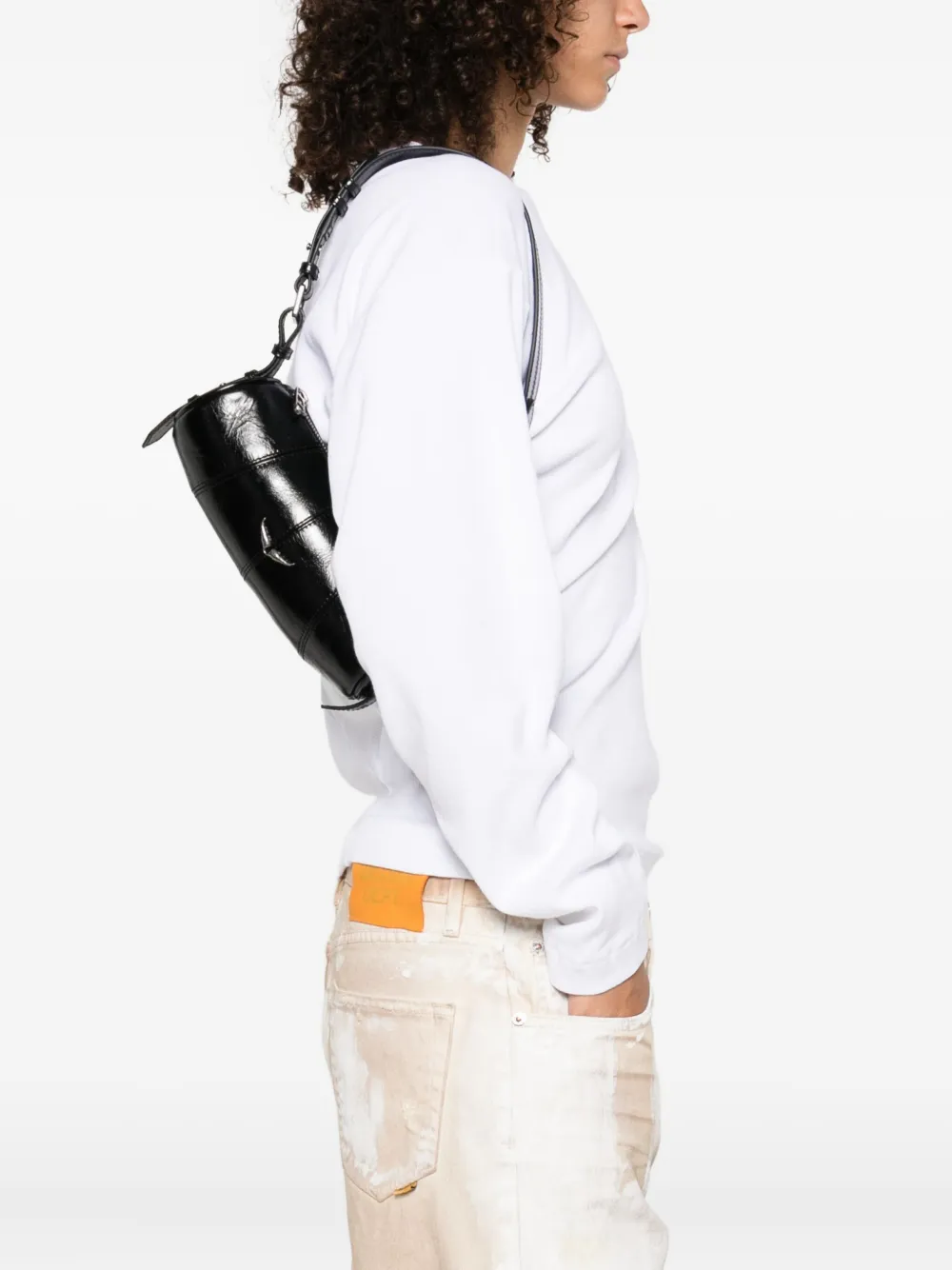 Zadig&Voltaire Le Roudoudou Vintage schoudertas - Zwart