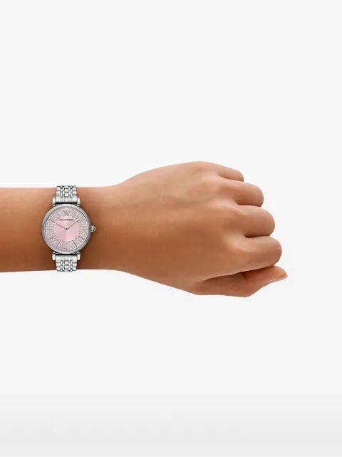 Emporio Armani montre en acier inoxydable 32 mm