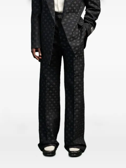 AMIRI MA Quad monogram flare trousers