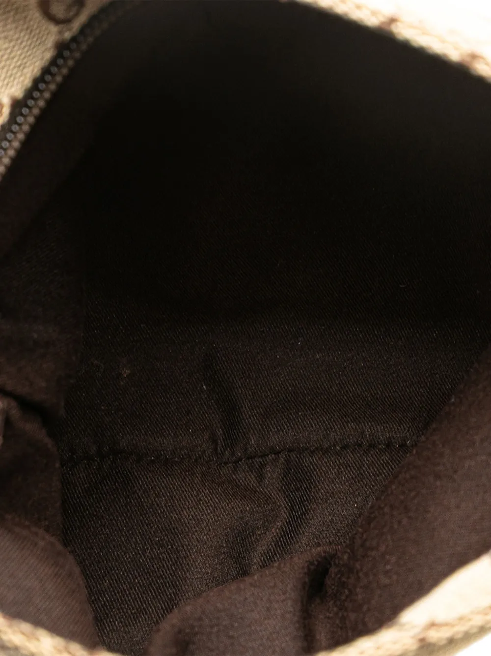 Pre-owned Gucci 2000-2015 Gg Canvas Web Crossbody Bag In Brown