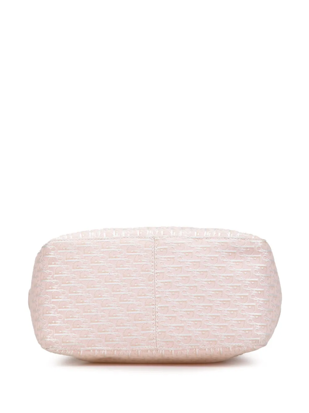 Pre-owned Dior 2004 Issimo Trotter Canvas Tote Bag In Pink