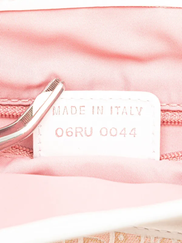 Christian Dior Pre-Owned 2004 Diorissimo Trotter Canvas Tote Bag Pink  FARFETCH IN