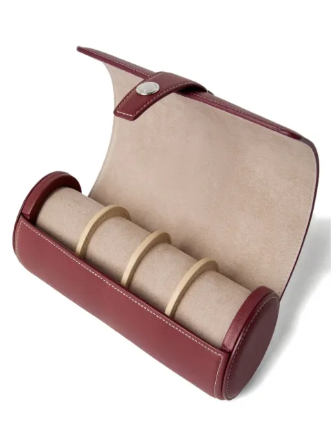 Brunello Cucinelli leather watch box