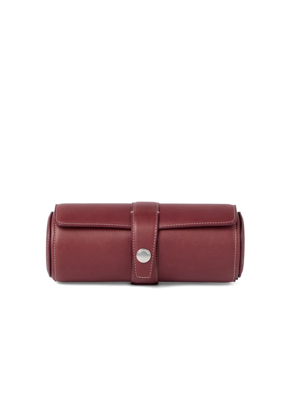 Brunello Cucinelli Leather Watch Box In Red