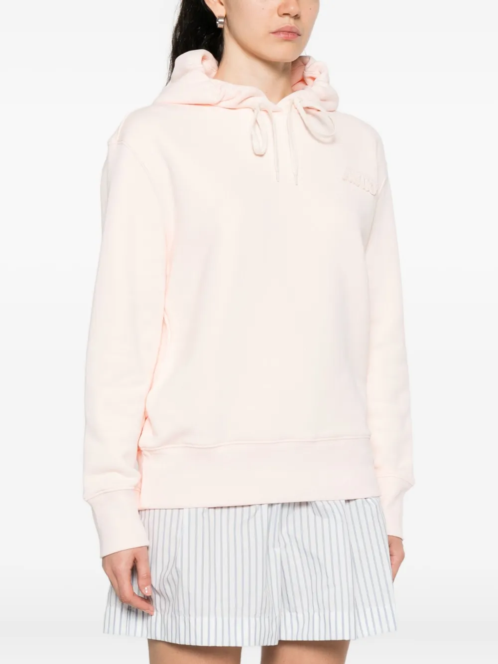 Autry Hoodie met geborduurd logo Roze