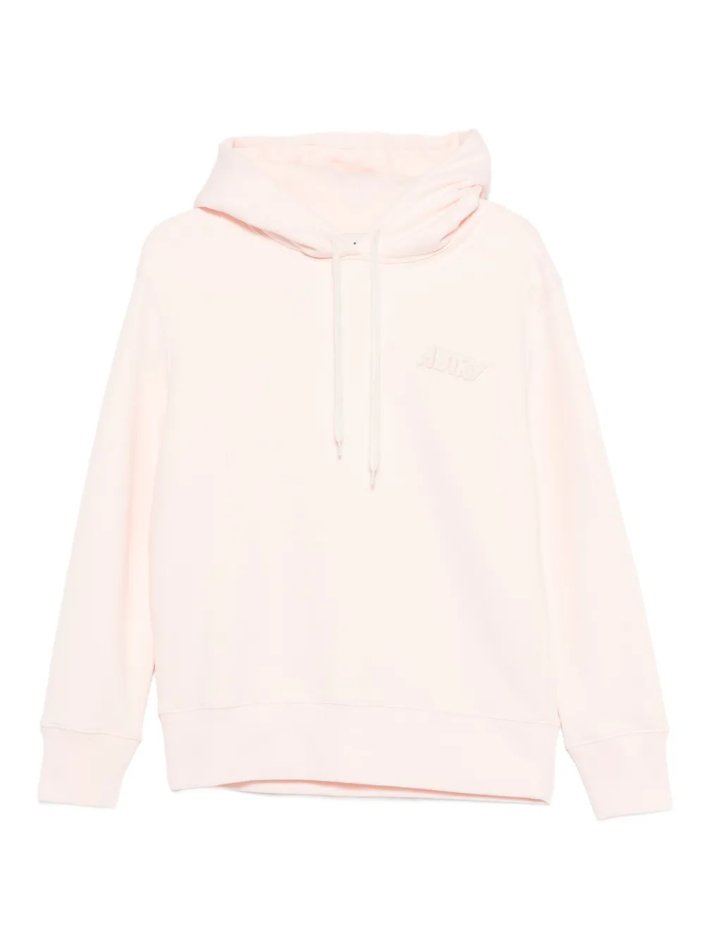 Autry logo-embroidered hoodie Roze
