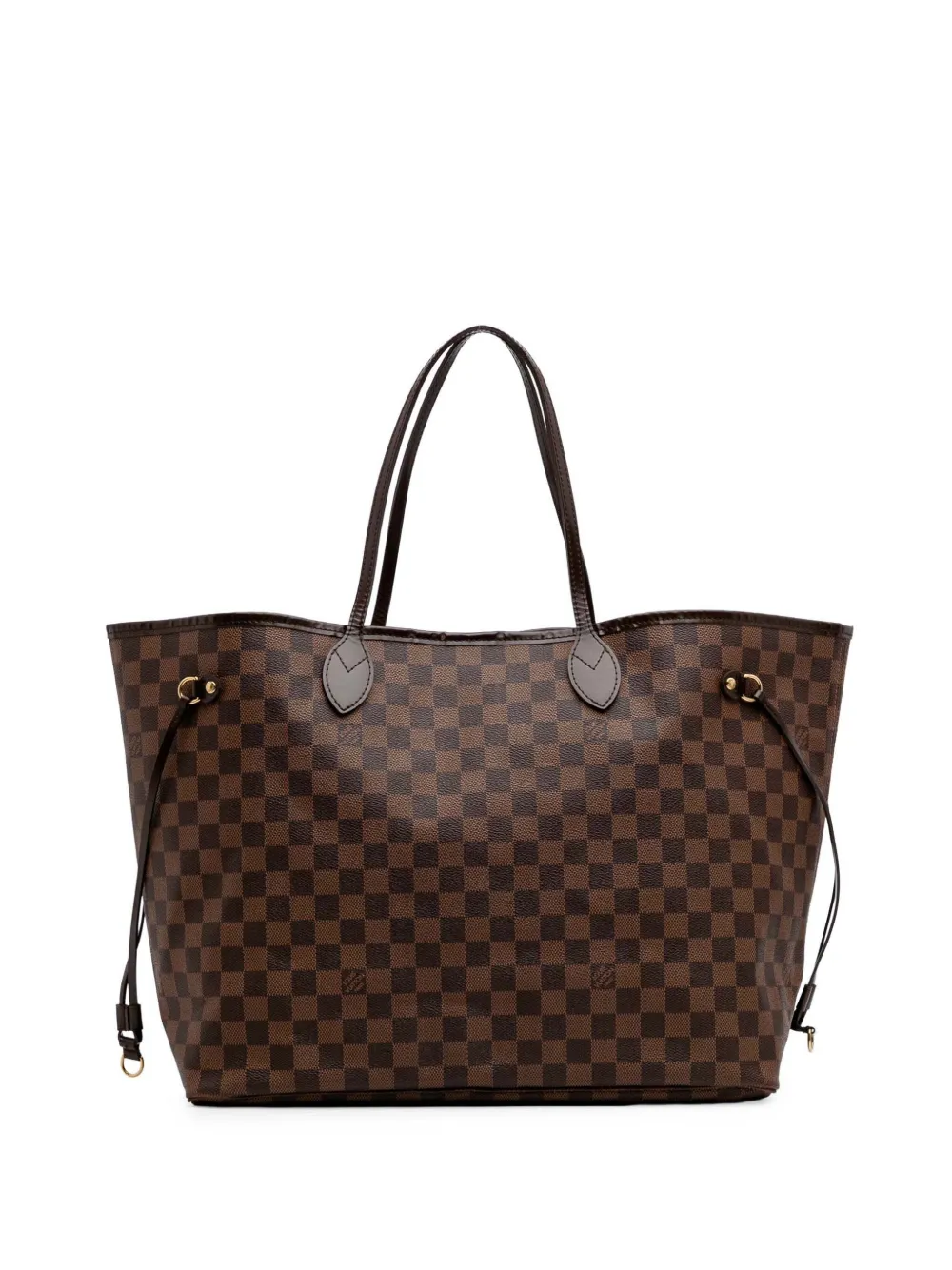 Louis Vuitton Pre-Owned 2011 ダミエ エベヌ ネヴァーフル GM トートバッグ - ブラウン Louis Vuitton Pre-Owned 2011 ダミエ エベヌ ネヴァーフル GM トートバッグ - ブラウン