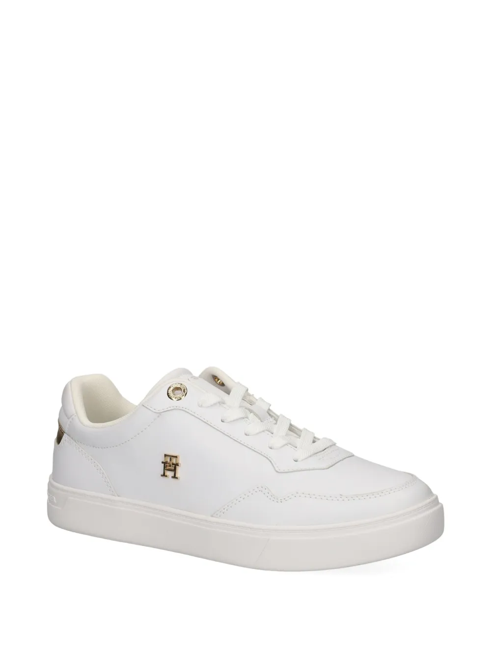 Tommy Hilfiger leather sneakers White