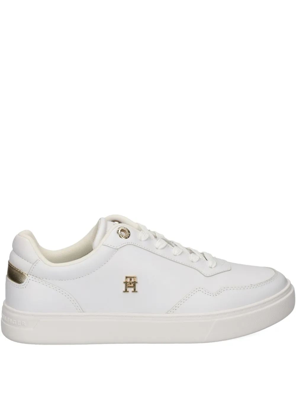 Tommy Hilfiger leather sneakers White