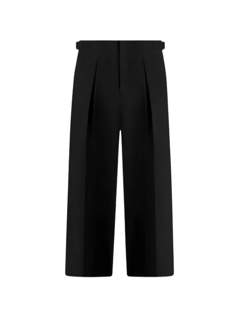 Manière De Voir Lior box pleat wide leg pants