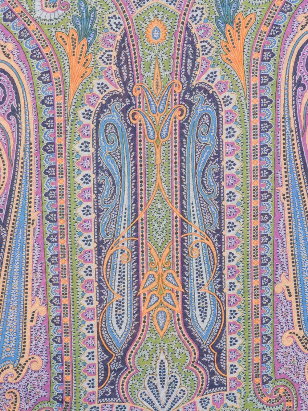 ETRO paisley-pattern fringed scarf | Image 2