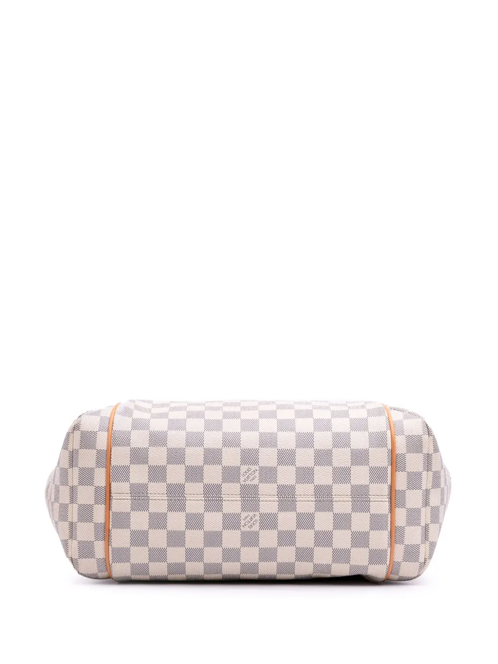 Pre-owned Louis Vuitton 2010 Damier Azur Totally Mm Tote Bag In White