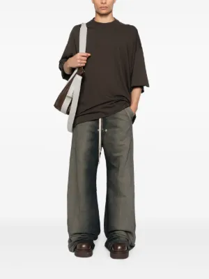 大人気! RICK OWENS ★コットン ダークシャドウ フードティー Rick Owens DRKSHDW Cotton Denim High コットンデニムハイ