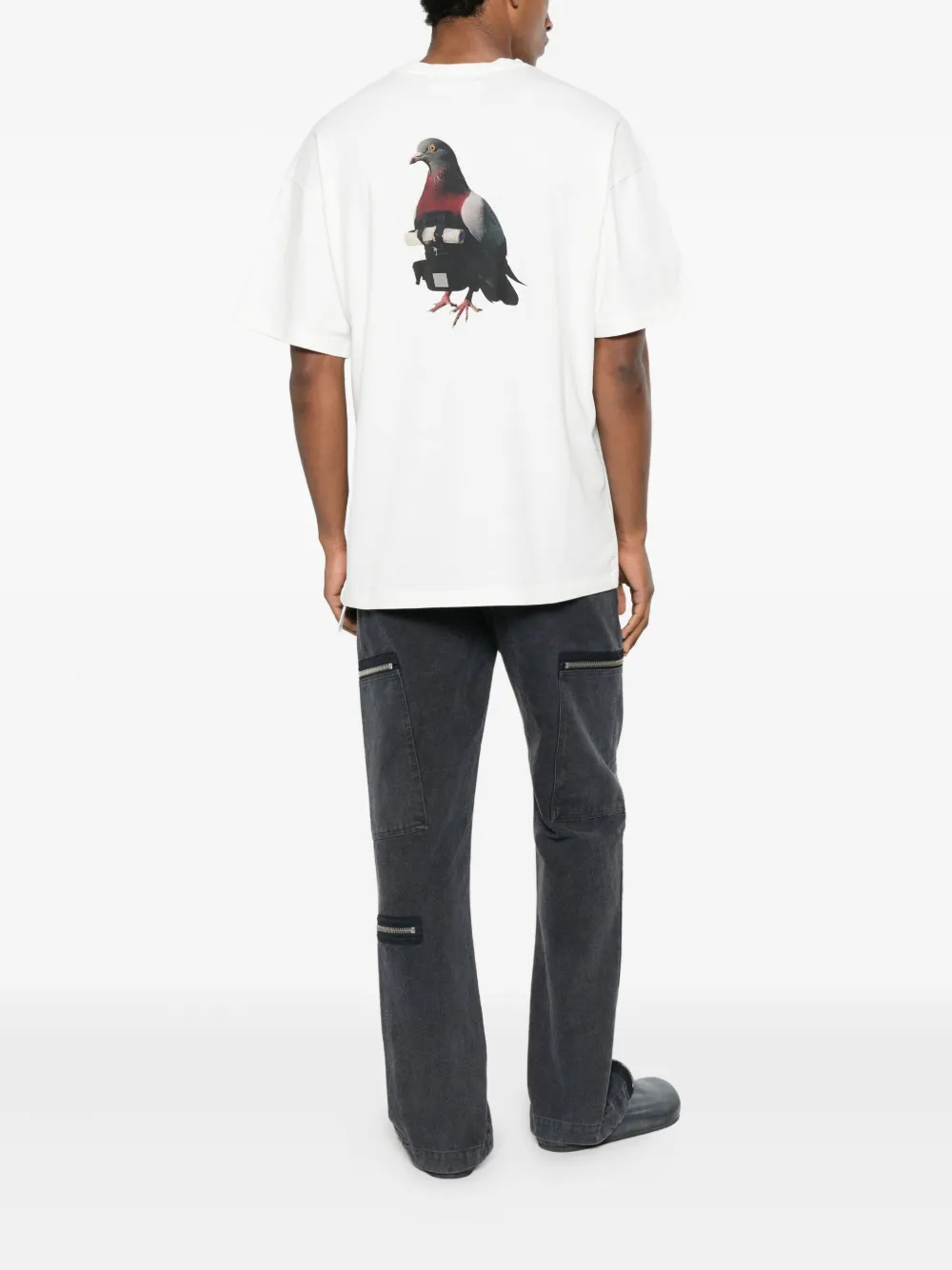 OAMC T-shirt met logoprint - Wit