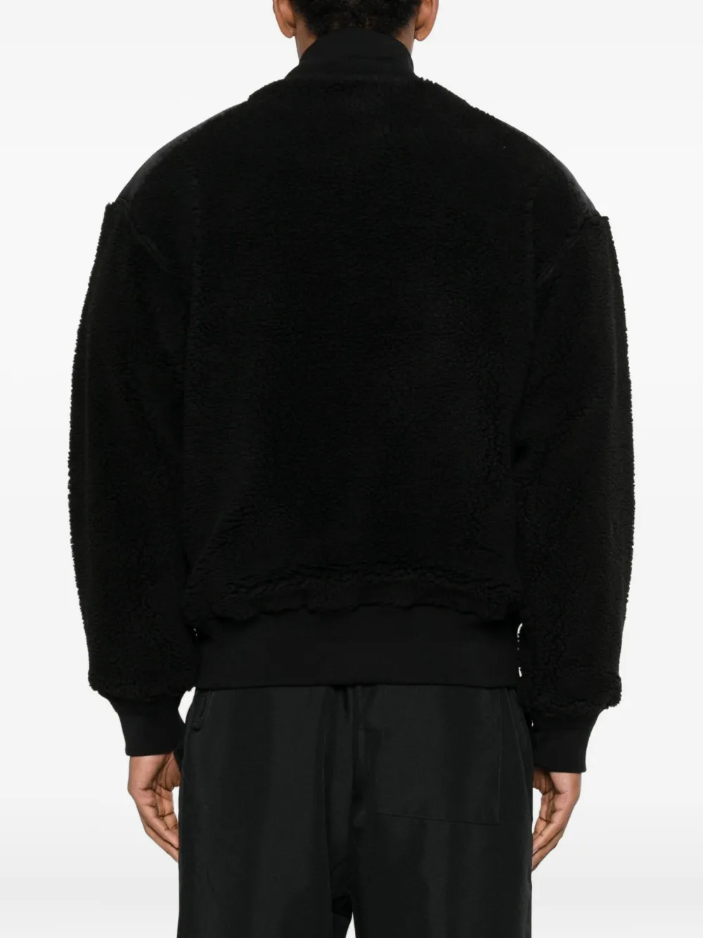 Oamc Zip Panelled Peacemaker Coat In Multi