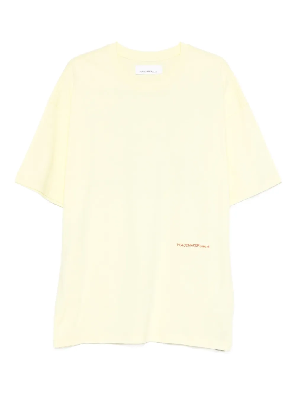 OAMC T-shirt Peacemaker - Giallo