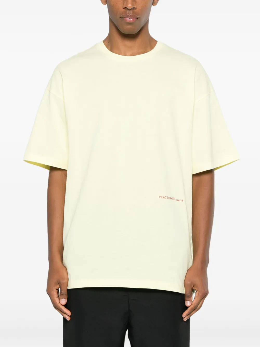  Oamc Peacemaker T-shirt - Yellow 