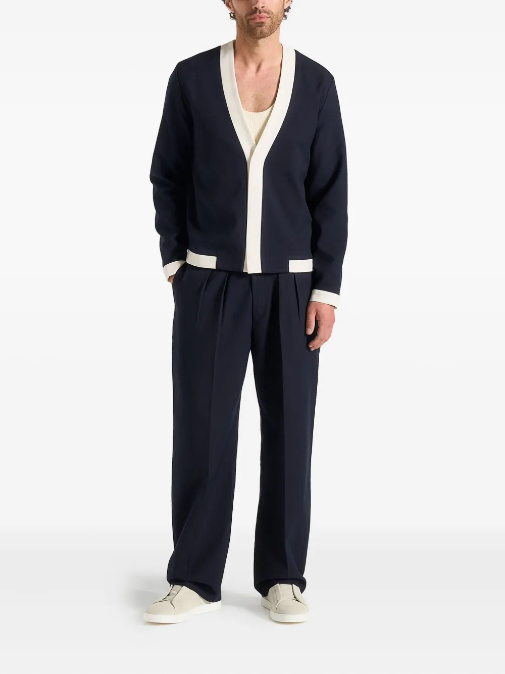 Manière De Voir twin-pleat tailored trousers | Tailored Pants | Image 2