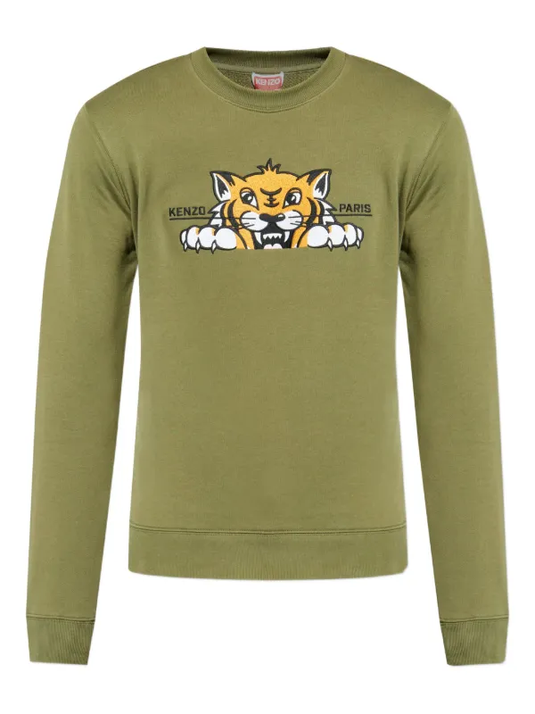 Hoodie Kenzo Sweatshirt Herren Sale Tiger Kenzo Sweatshirt Gelb