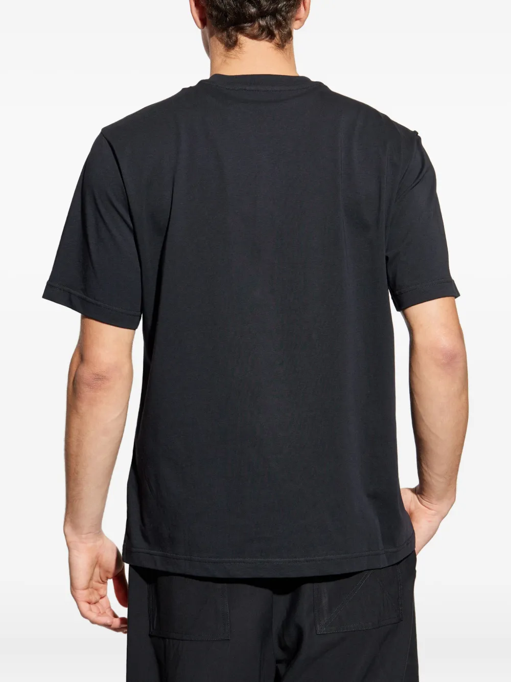 Iceberg graphic-print patch T-shirt Zwart