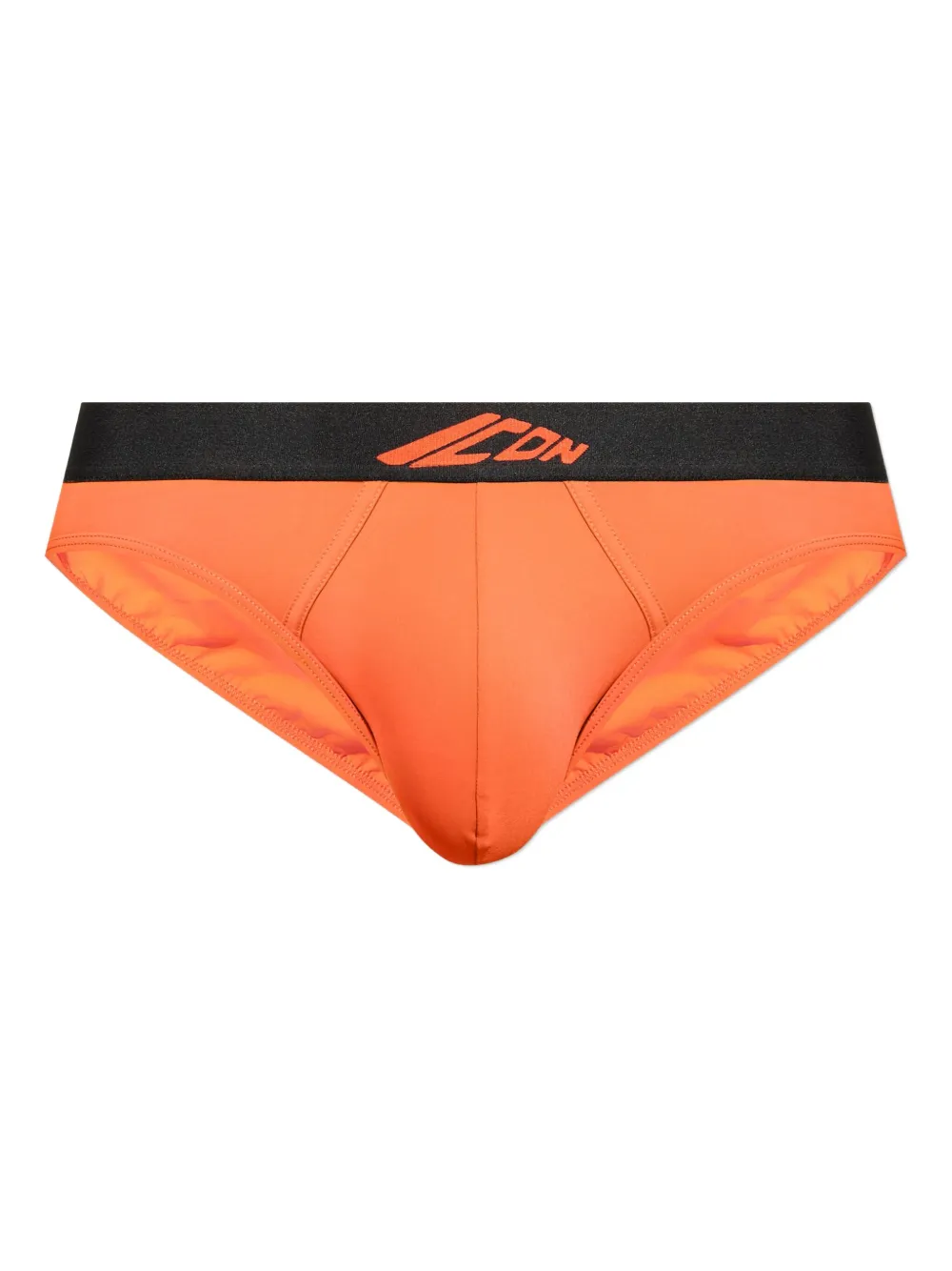 Dsquared2 Logo-detail Briefs In Orange