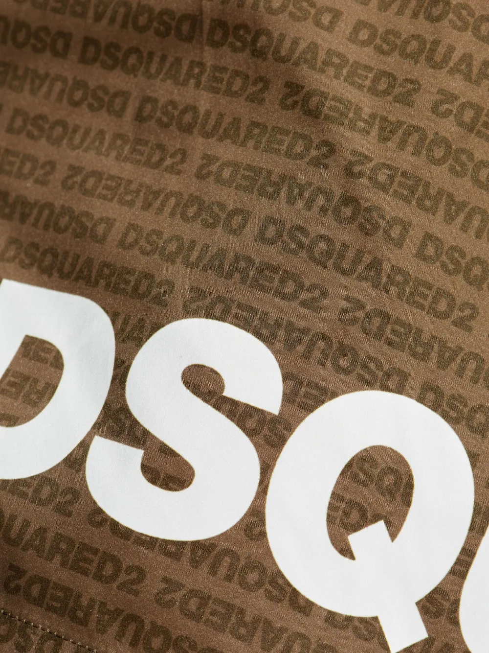 DSQUARED2 logo-print swim shorts Bruin