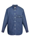 Kenzo buttoned flap-pocket shirt - Blue