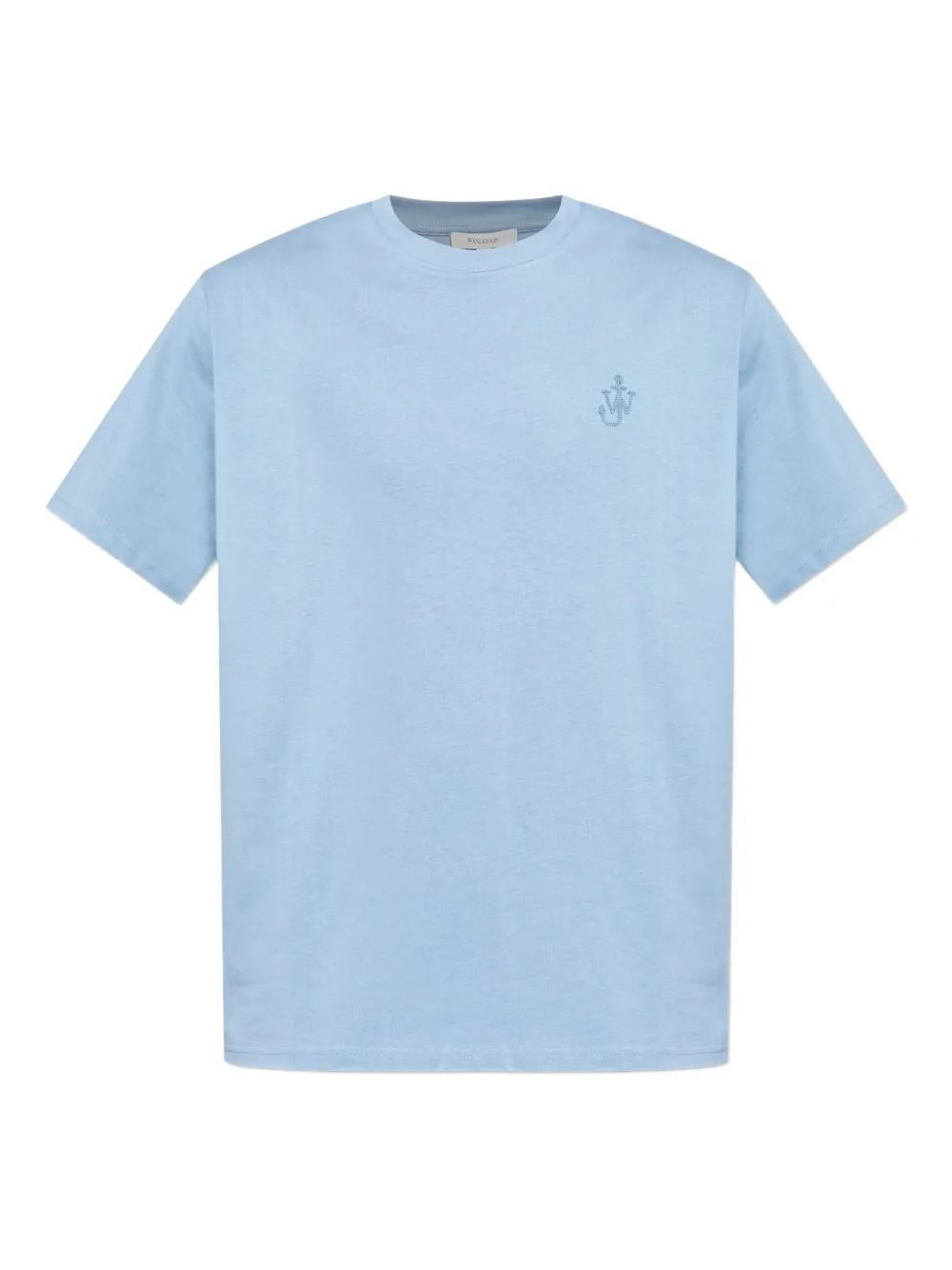 logo-embroidered T-shirt