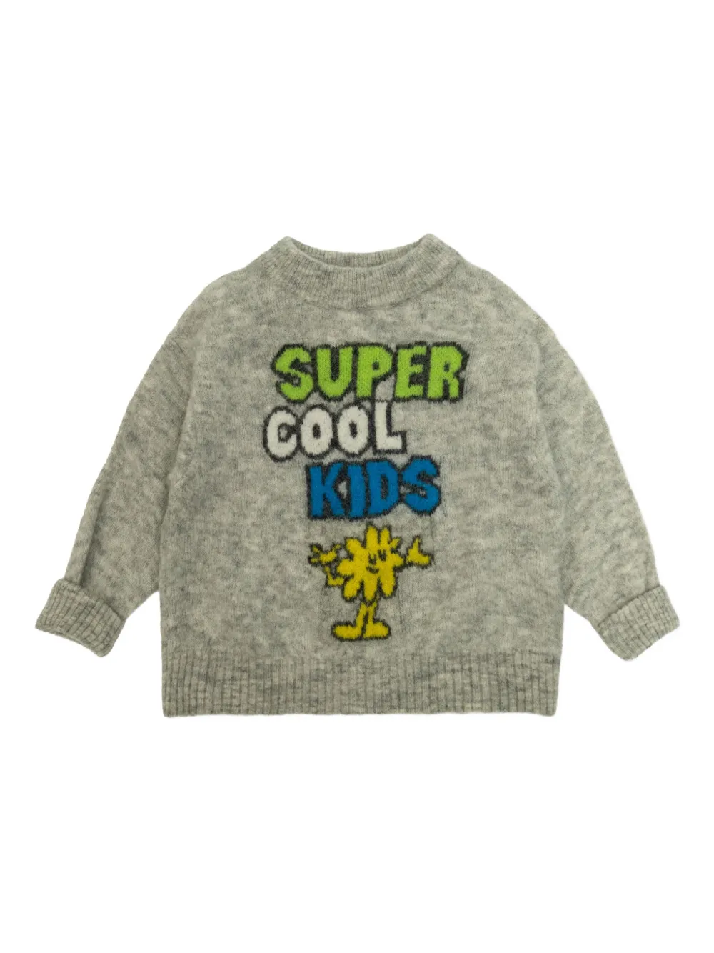 American Vintage Kids Vitow Super Cool Kids trui Grijs