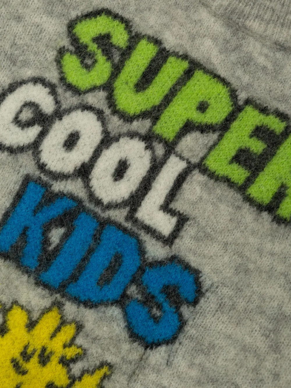 American Vintage Kids Vitow Super Cool Kids trui Grijs