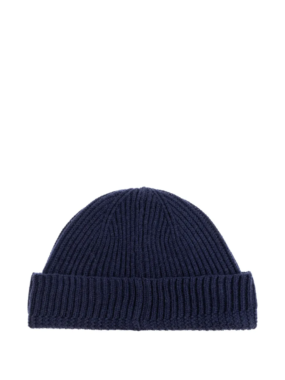Moose Knuckles Ribbed Beanie In Blue