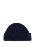 Moose Knuckles ribbed beanie - Blue