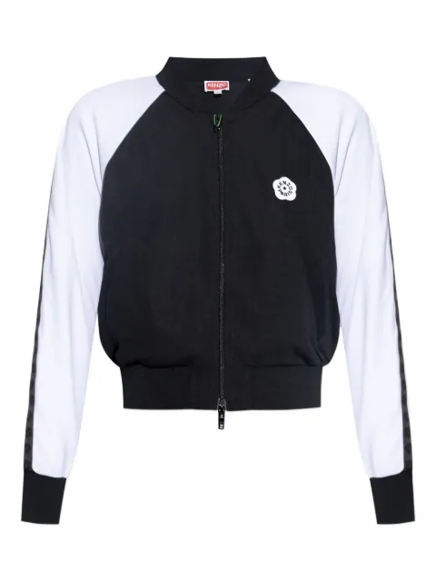 Kenzo chamarra bomber con logo