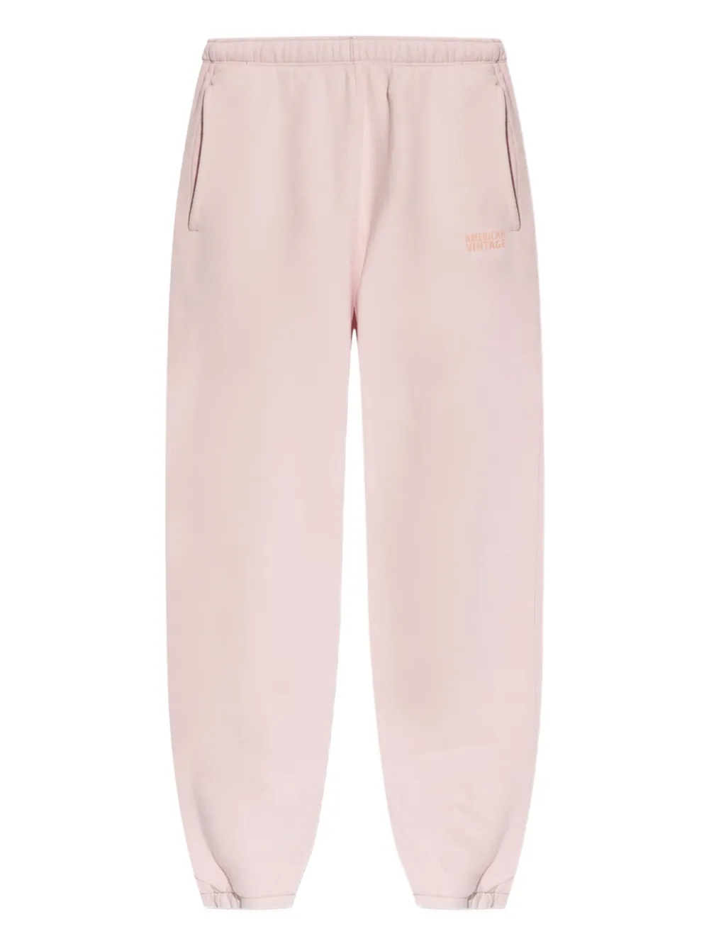 Izubird logo-printed cuffed trousers